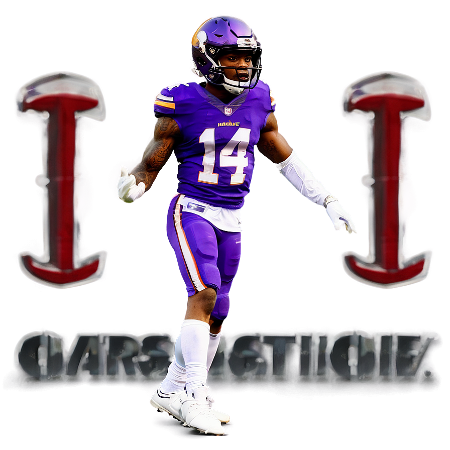 Stefon Diggs Pre-game Warmup Png Yfd PNG Image