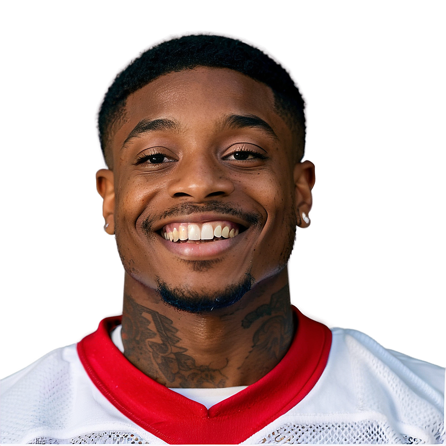 Stefon Diggs Smiling Off-field Png 57 PNG Image