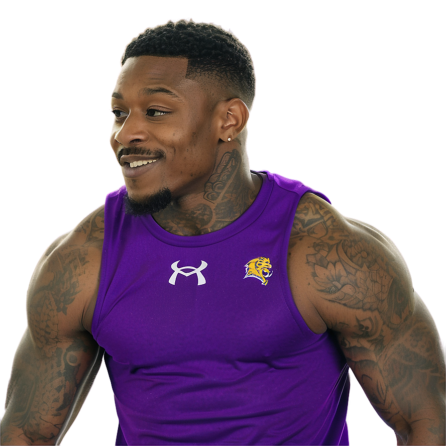 Stefon Diggs Workout Regimen Png 06202024 PNG Image