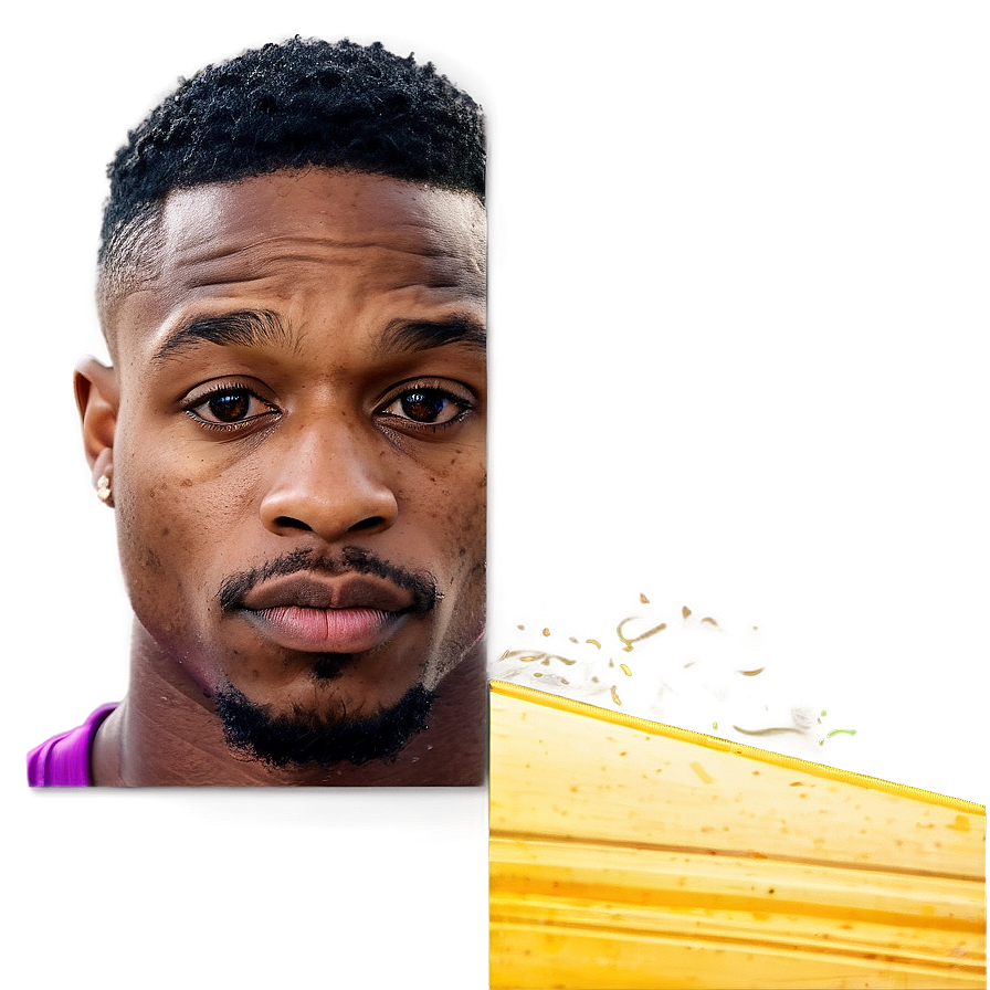 Stefon Diggs Workout Regimen Png Mgt84 PNG Image