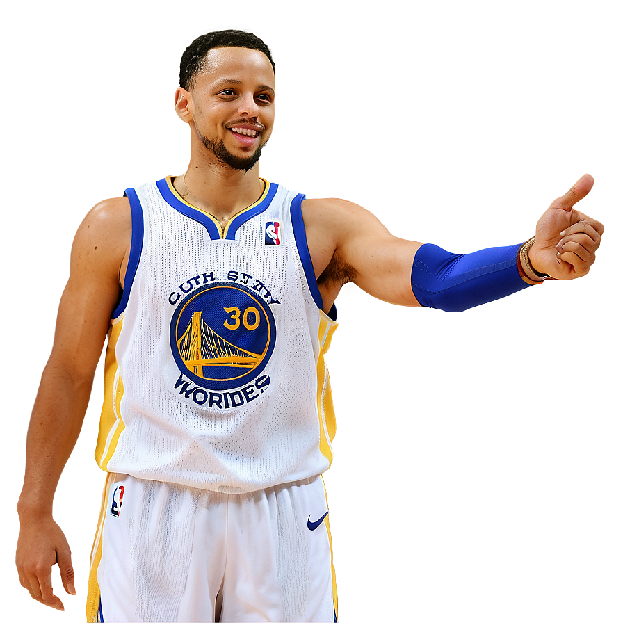 Steph Curry 3-point Celebration Png 36 PNG Image