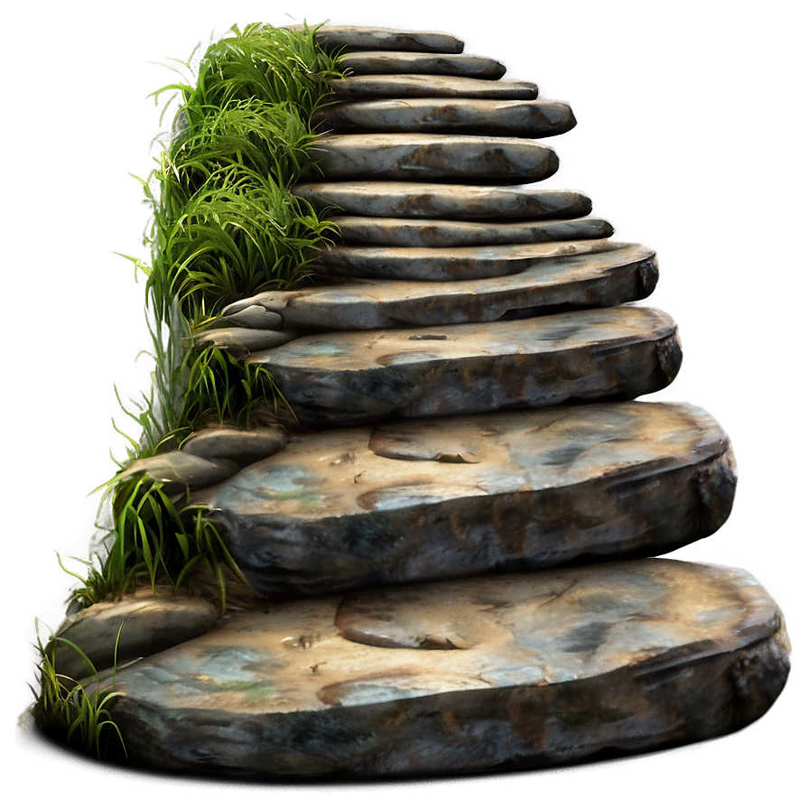 Stepping Stones Rock Path Png Ghy PNG Image