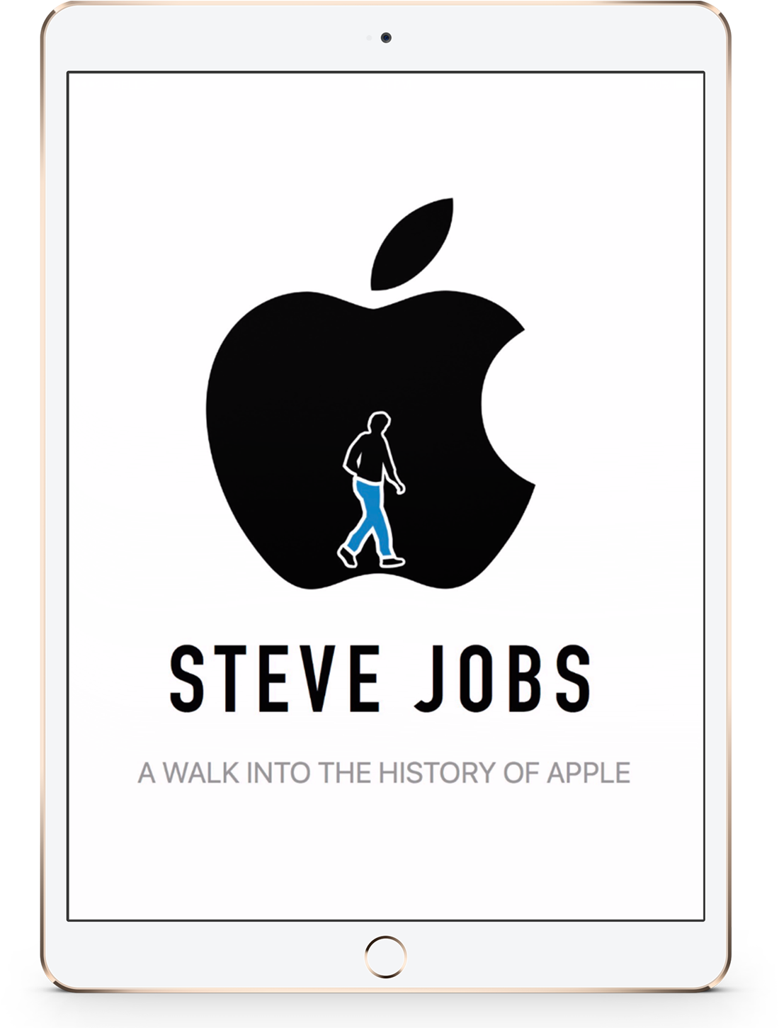 Steve Jobs Apple History Graphic PNG Image