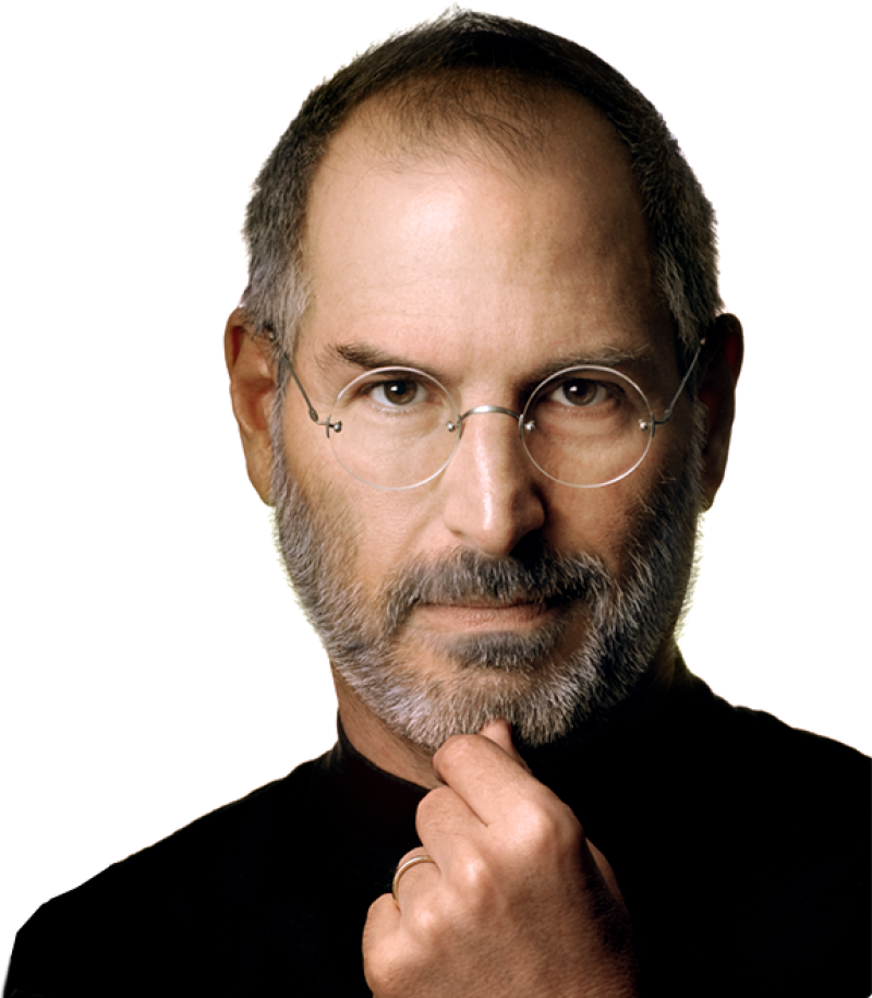 Steve Jobs Iconic Pose PNG Image