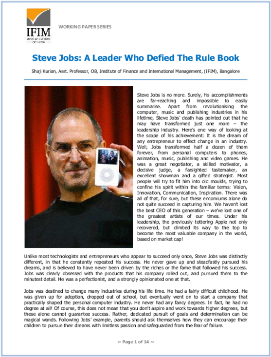 Steve Jobs Presentingi Pod PNG Image