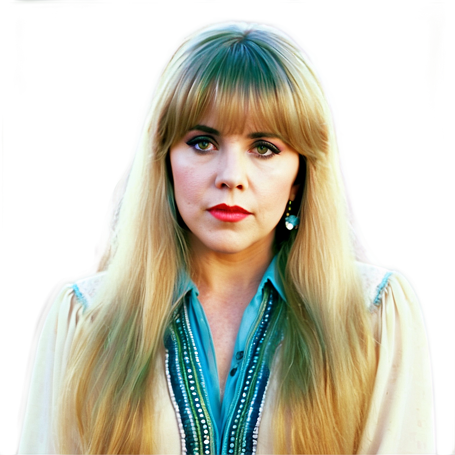 Stevie Nicks Legendary Fashion Png Smb PNG Image