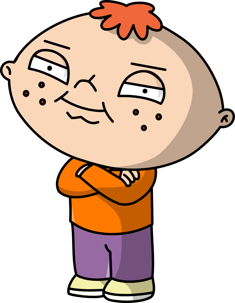 Stewie Griffin Family Guy Character PNG Image