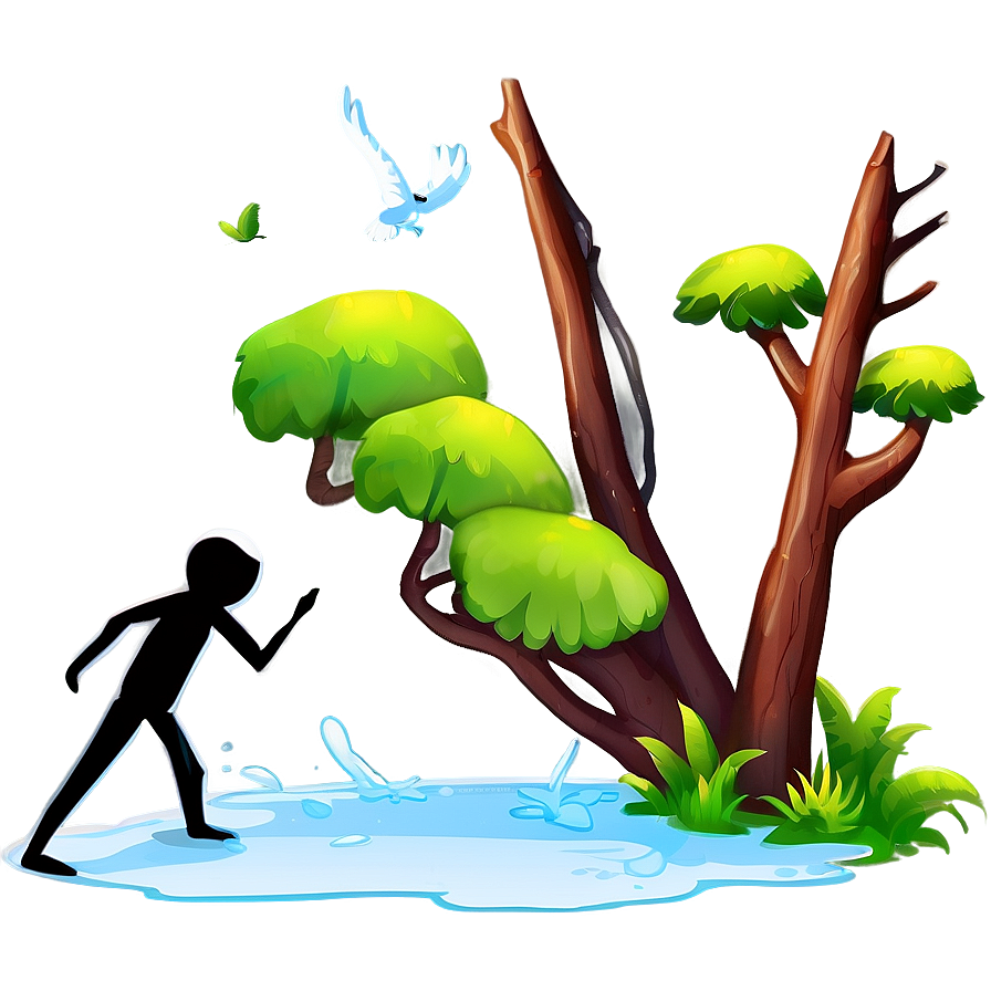 Stickman Adventure Png Jiv5 PNG Image