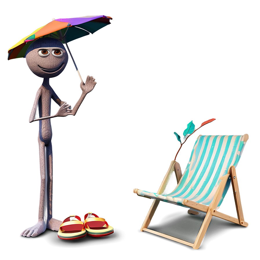 Stickman Beach Day Png Bse88 PNG Image