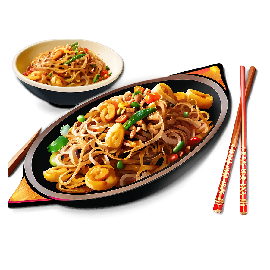 Stir-fried Pad Thai Png 41 PNG Image