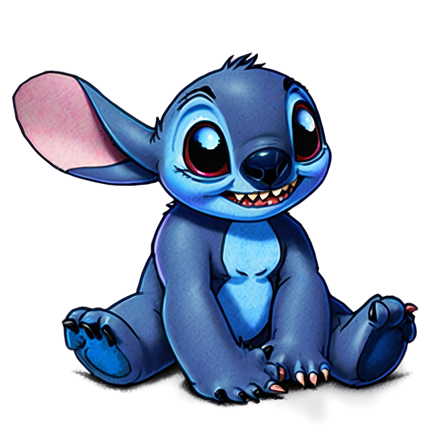 Stitch C PNG Image