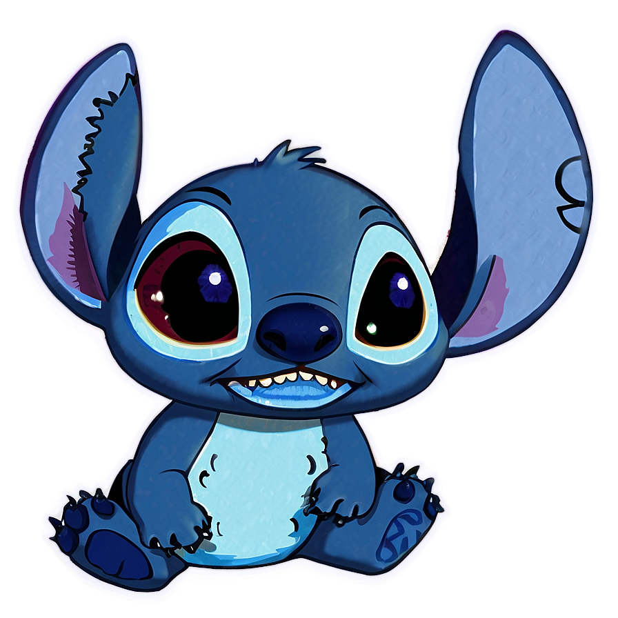 Stitch D PNG Image