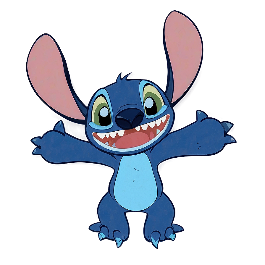 Stitch Laughing Png 05212024 PNG Image