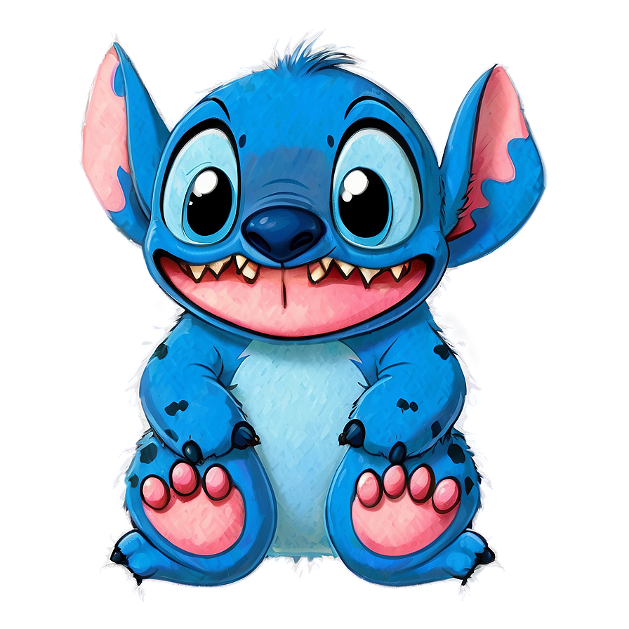 Stitch's Blue Fur Png 54 PNG Image