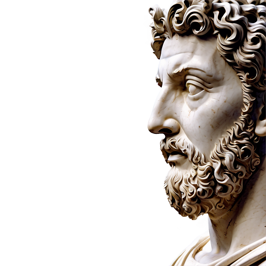 Stoicism Symbols And Marcus Aurelius Png 06292024 PNG Image