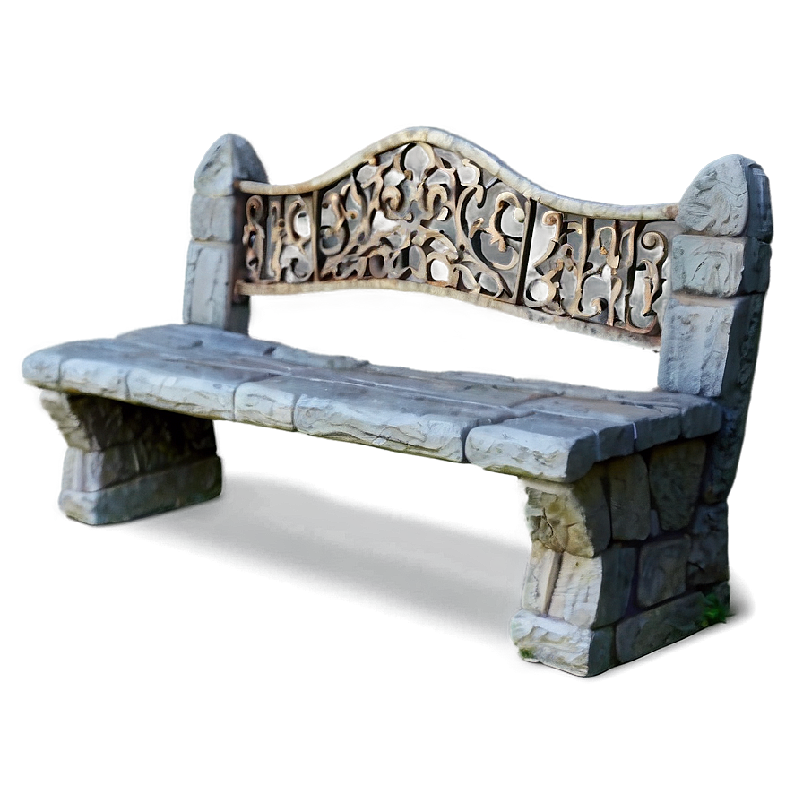 Stone Bench Png Ctj42 PNG Image