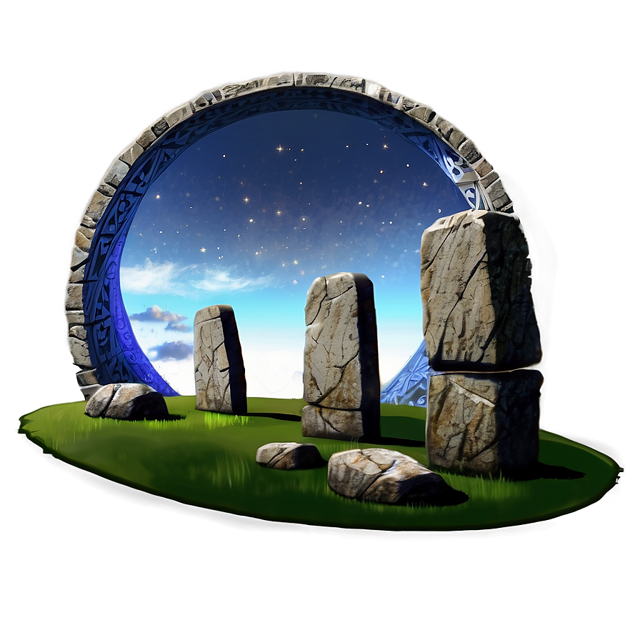 Stone Circle Png Agb76 PNG Image