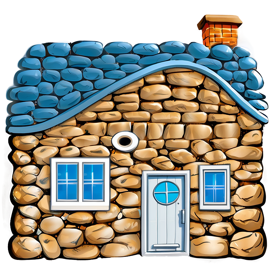 Stone Cottage Png 05212024 PNG Image