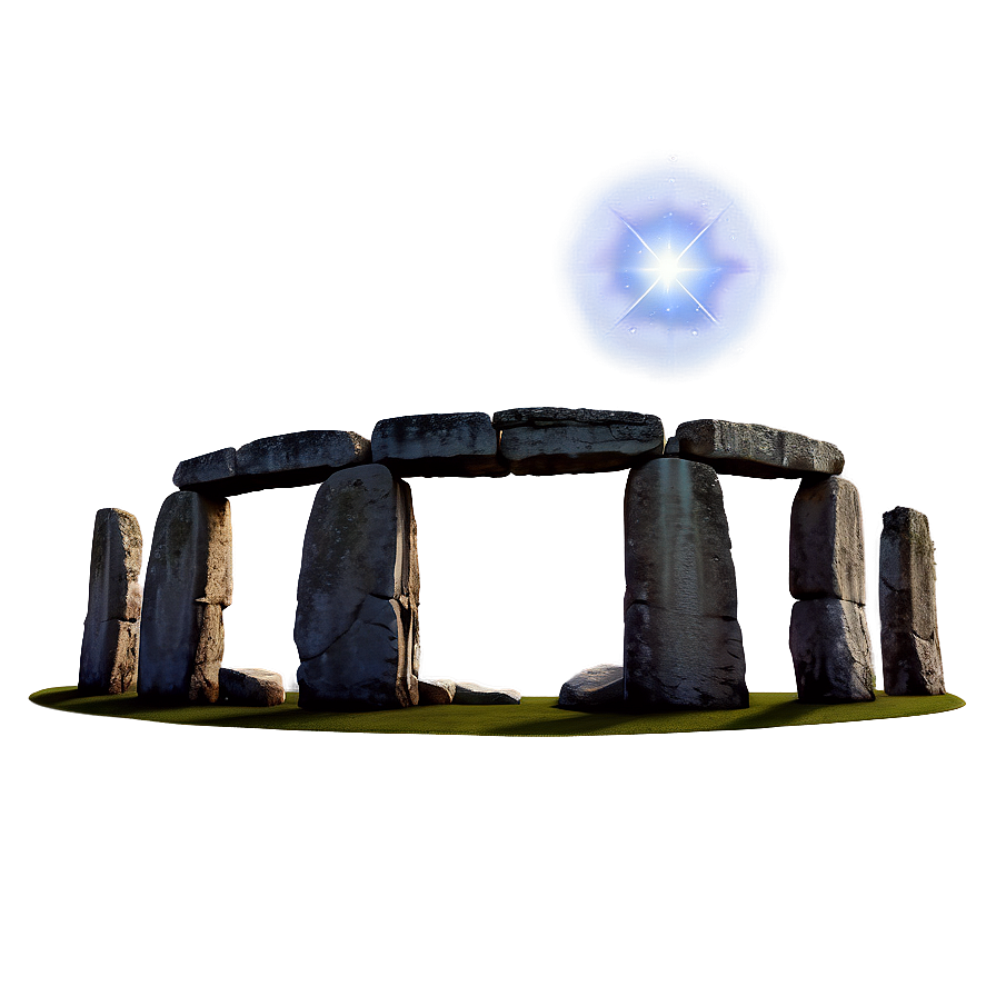 Stonehenge And The Milky Way Png Mjl40 PNG Image