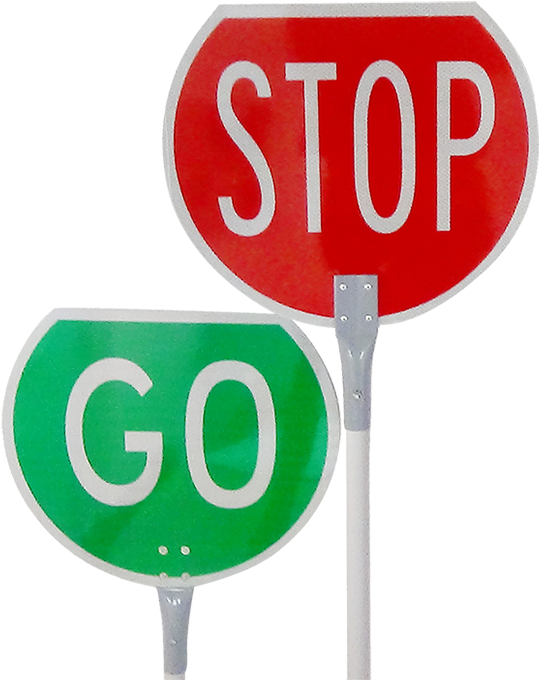 Stopand Go Signs PNG Image