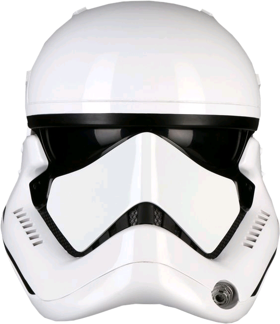 Stormtrooper Helmet Profile PNG Image