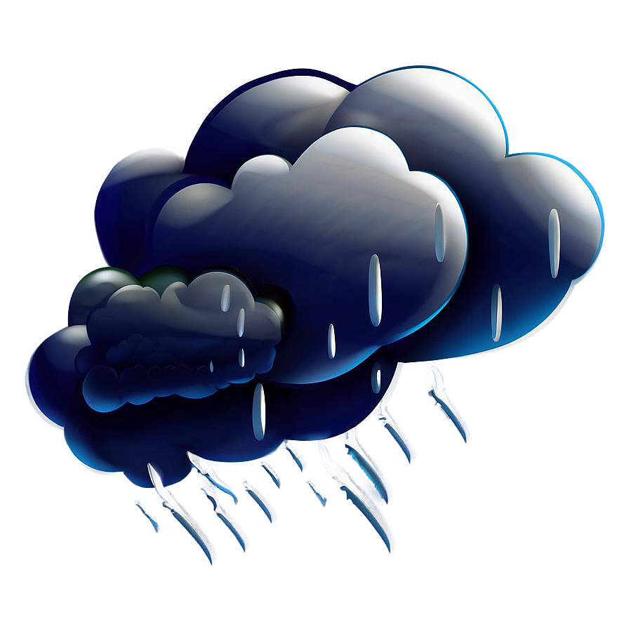 Stormy Cloud Vector Picture Png Bsd25 PNG Image