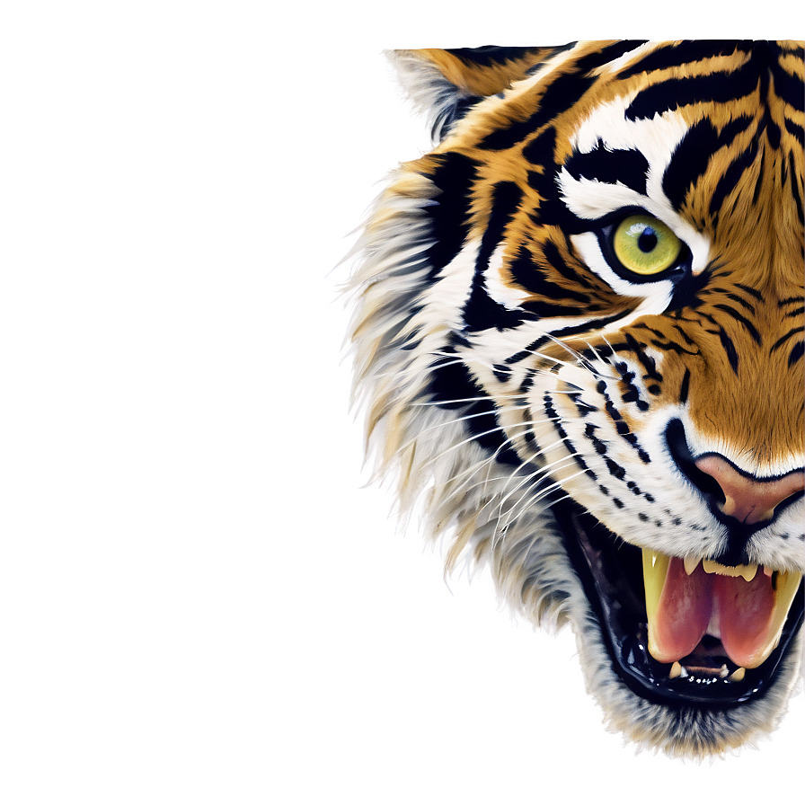 Stormy Tiger Mood Png 06252024 PNG Image