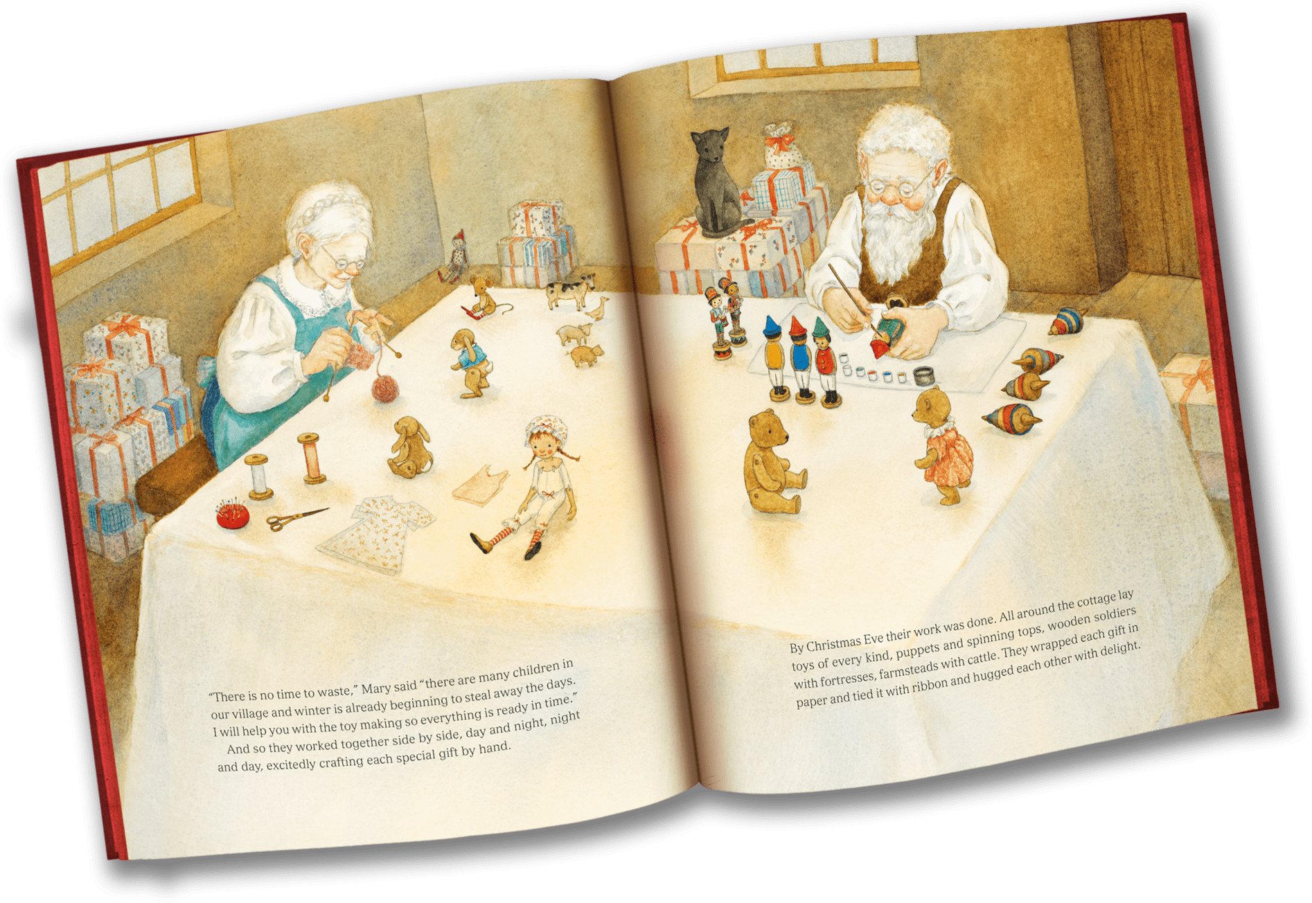 Storybook Toy Makersat Work PNG Image