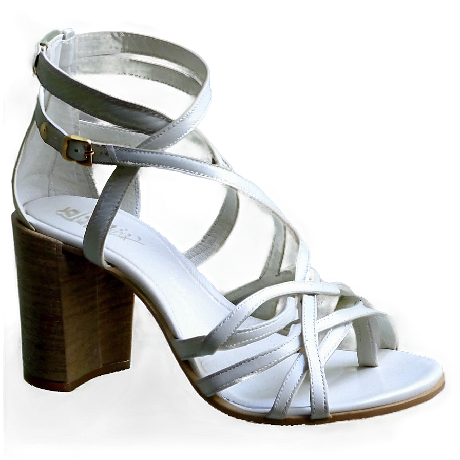 Strappy Sandal Heel Png 06262024 PNG Image