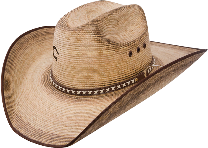 Straw Cowboy Hat Isolated PNG Image