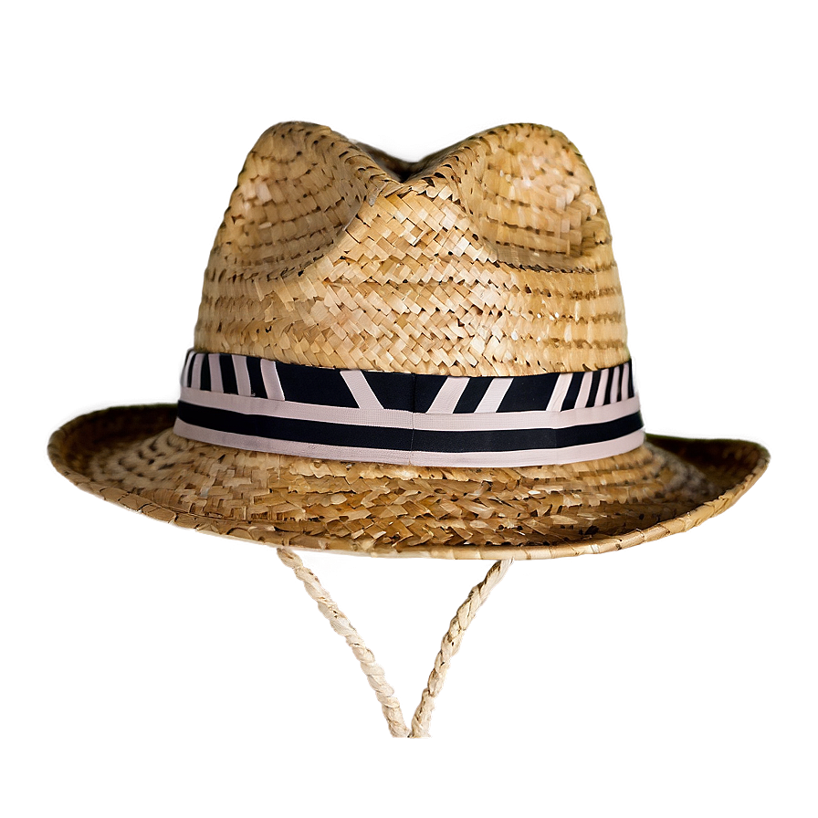 Straw Fedora Hat Png Qka80 PNG Image