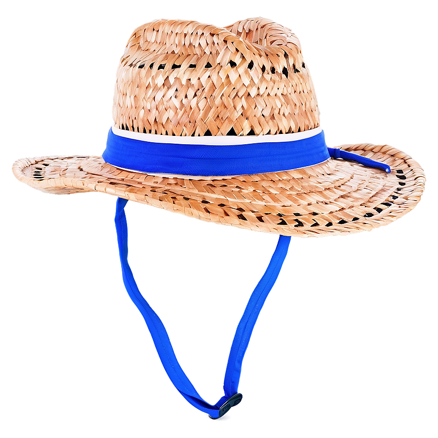 Straw Hat For Sun Protection Png Dtw PNG Image