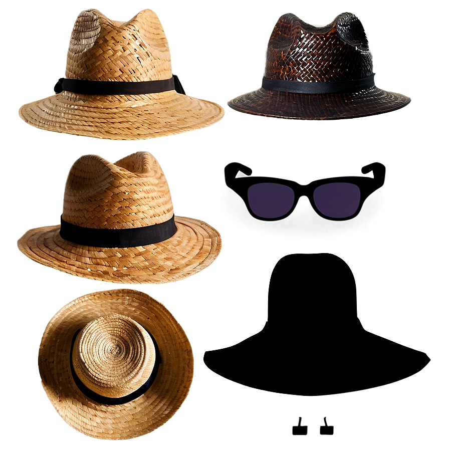 Straw Hat Outfit Png 05252024 PNG Image