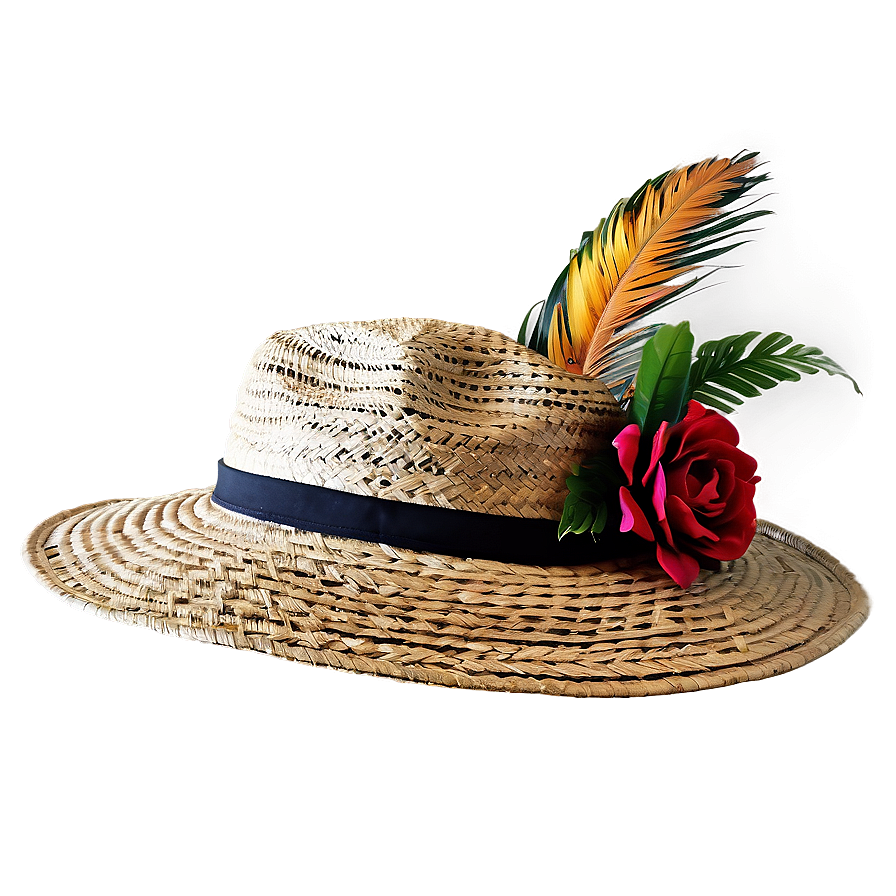 Straw Hat Vacation Style Png 66 PNG Image