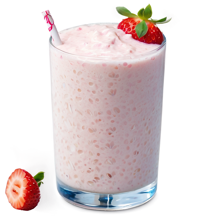 Strawberry Banana Smoothie Png Imc10 PNG Image