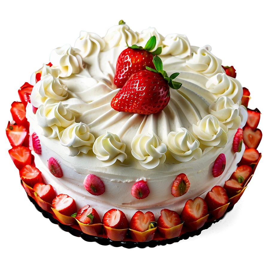 Strawberry Cake Png Woc PNG Image