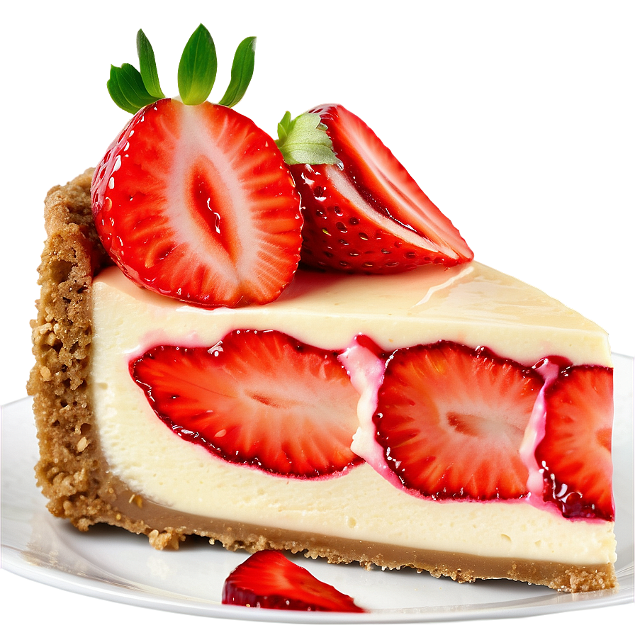 Strawberry Cheesecake Png Cmm PNG Image