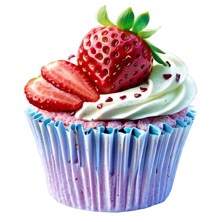 Strawberry Cupcake Png 85 PNG Image