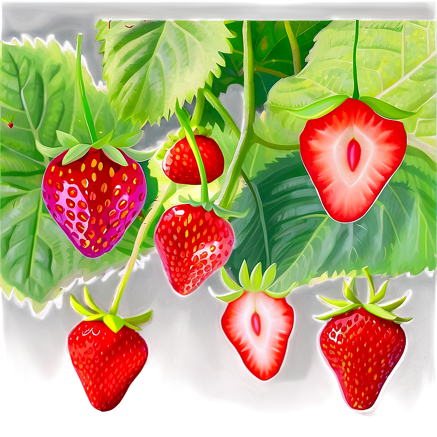 Strawberry Field Png Ghw PNG Image