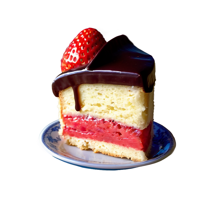 Strawberry Ganache Cake Png Hwf PNG Image