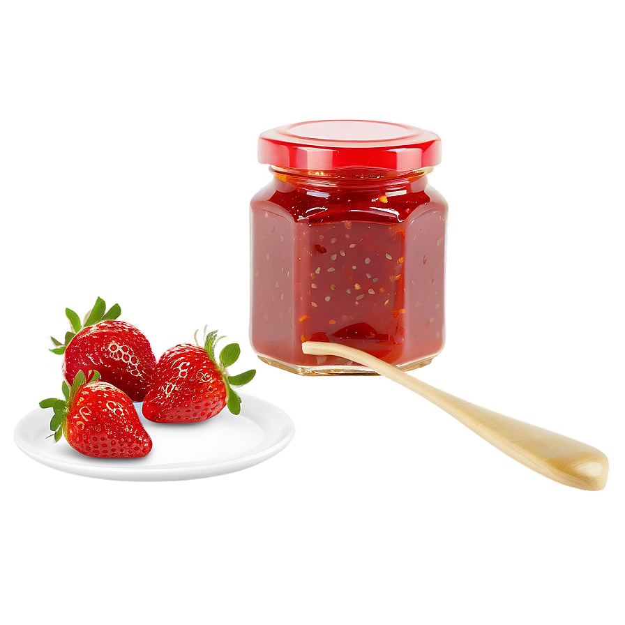 Strawberry Jam Png Jab51 PNG Image