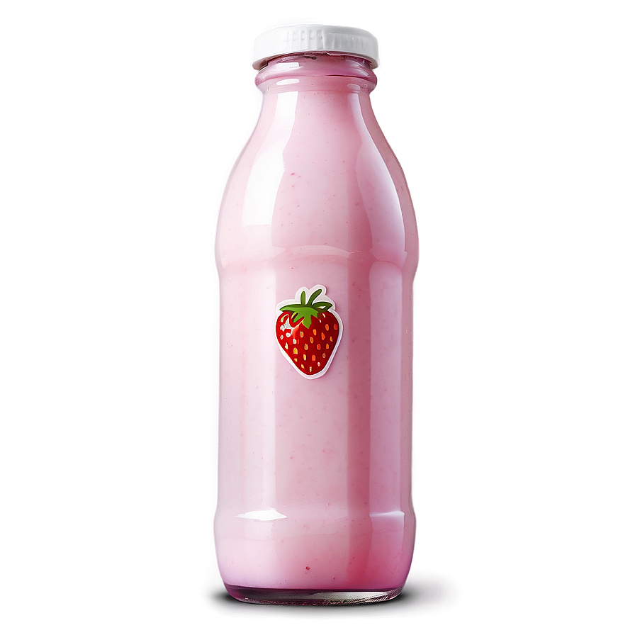 Strawberry Milk B PNG Image