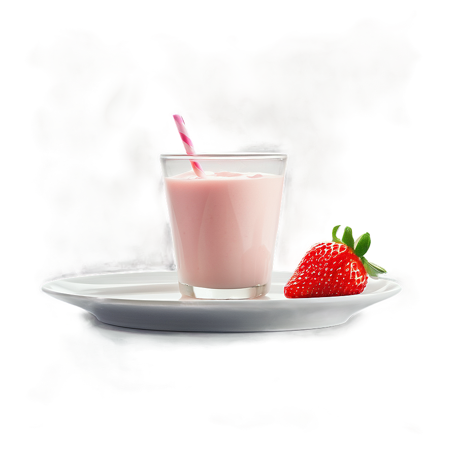 Strawberry Milk Pudding Png Fgw PNG Image