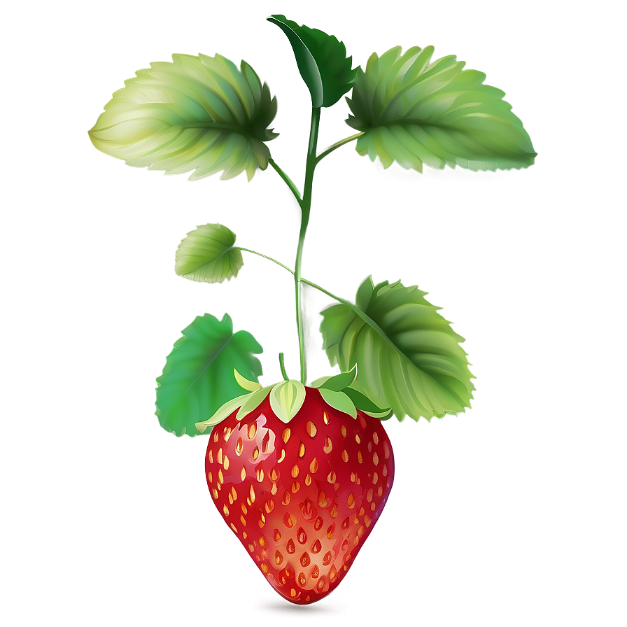 Strawberry Plant Png 15 PNG Image