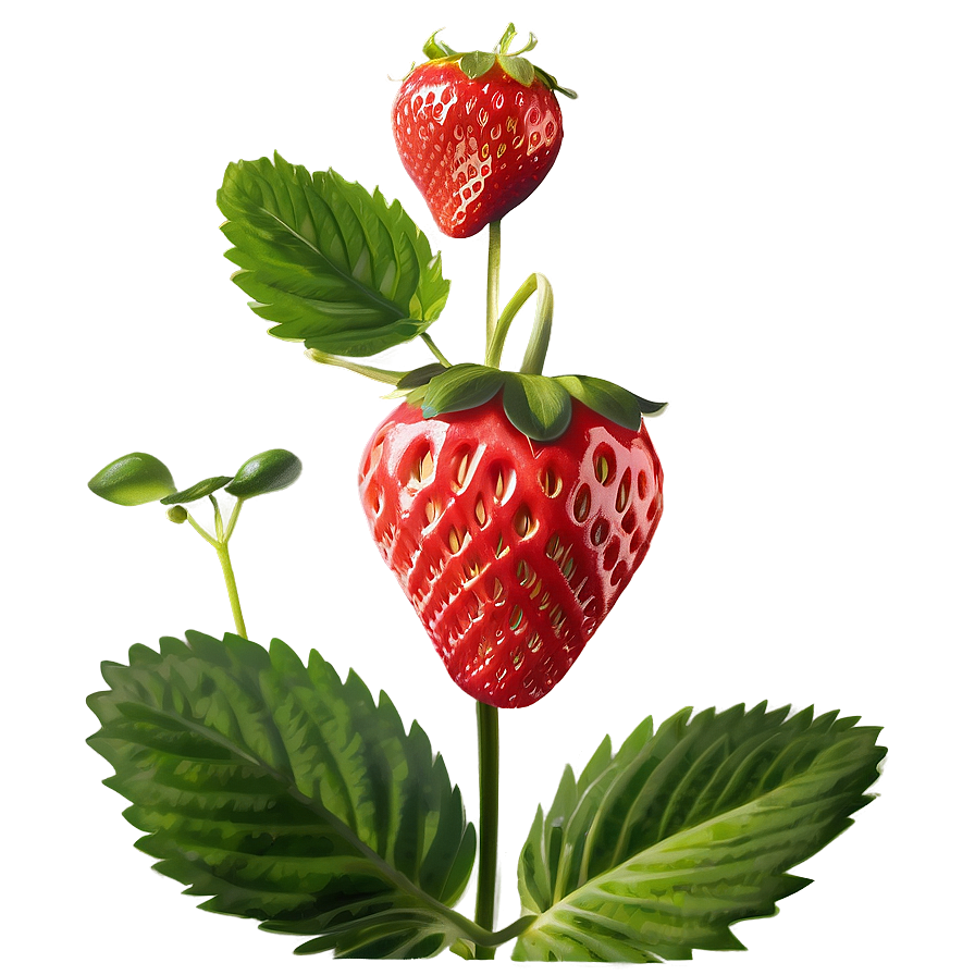 Strawberry Plant Png Gel43 PNG Image