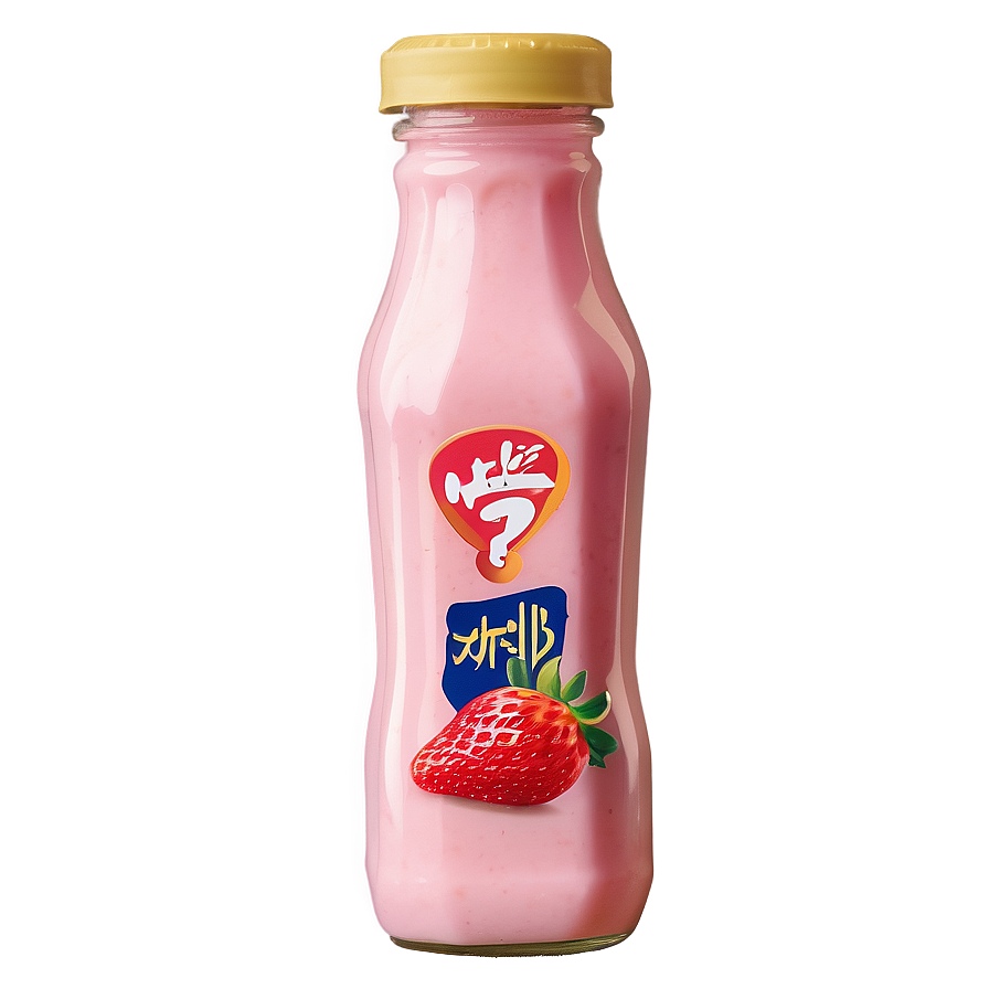 Strawberry Soy Milk Png Lin69 PNG Image