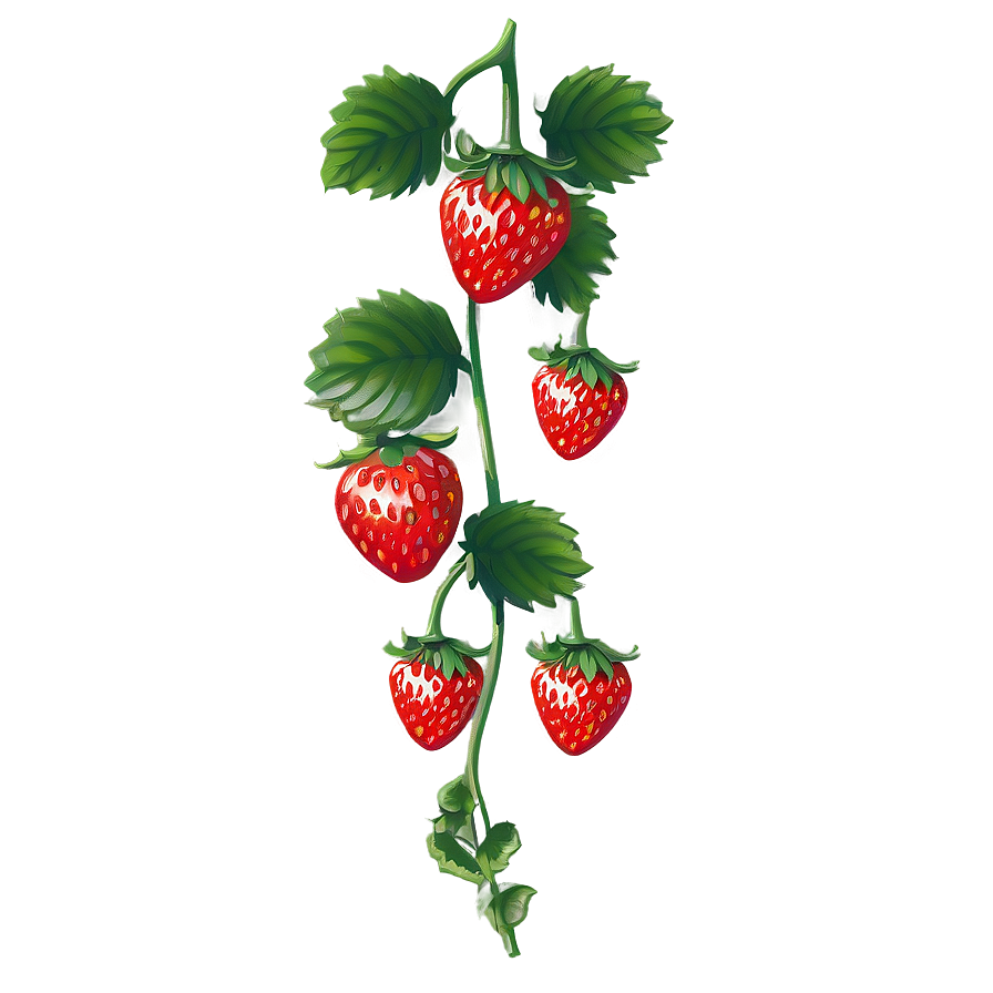 Strawberry Vine Png Whw45 PNG Image