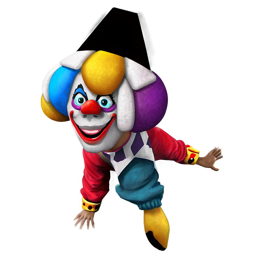 Street Clown Performance Png Una18 PNG Image