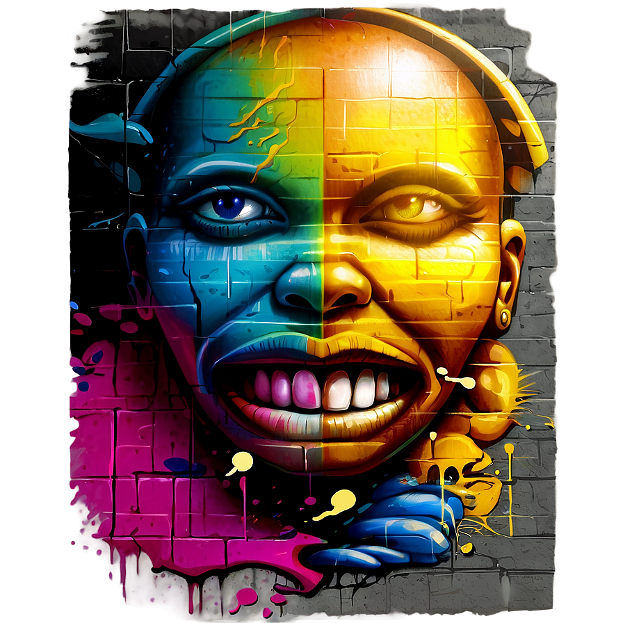 Street Graffiti Png Bmn PNG Image