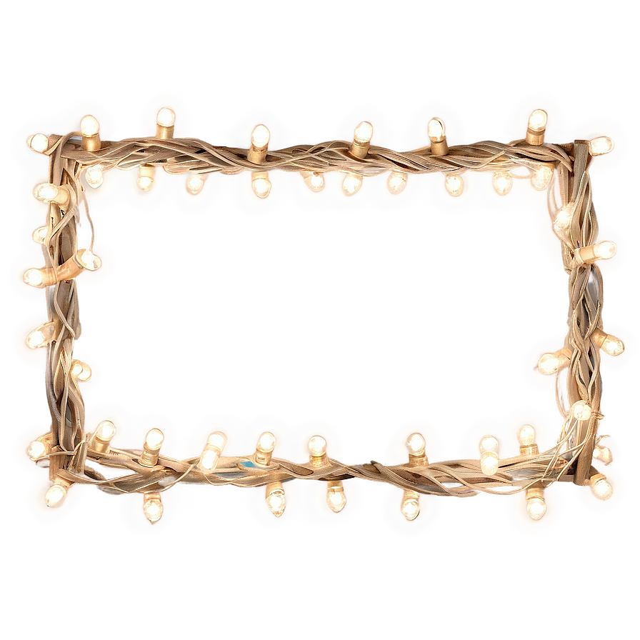 String Light Frame Png 8 PNG Image